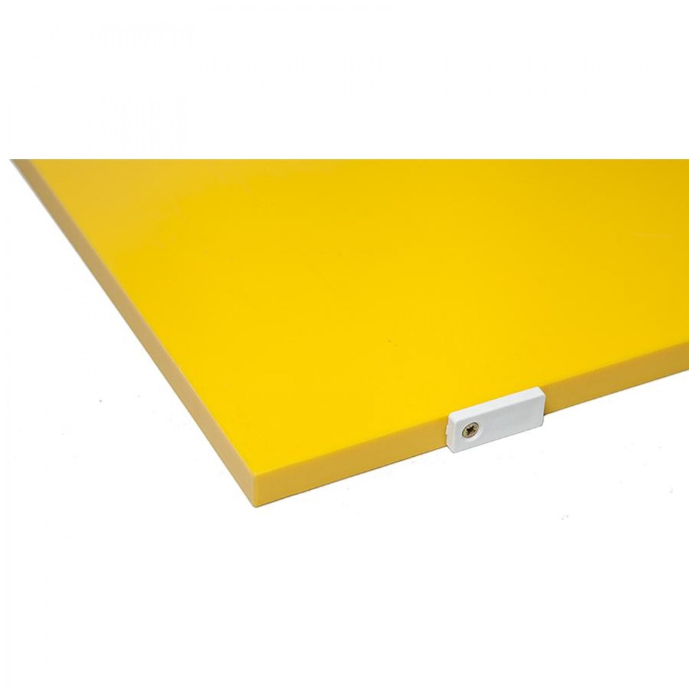 Vágólap * sárga * 50 x 30 x 1,5 cm * ütköző fülekkel