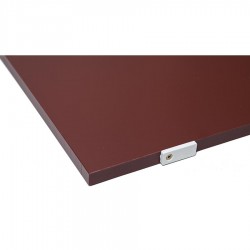 Vágólap * barna * 40 x 30 x 1,5 cm * ütköző fülekkel