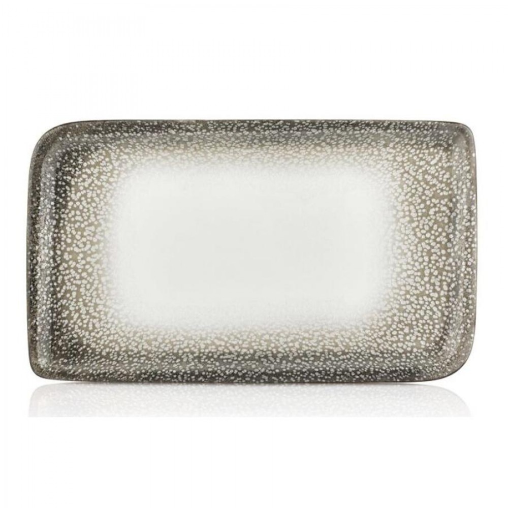 Spazio Zest szögletes tányér 24 x 15 cm