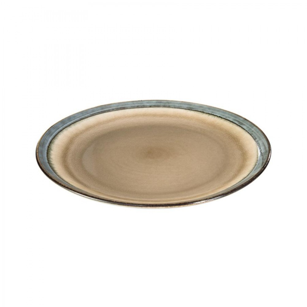 EMOTION lapostányér o 26 cm, barna