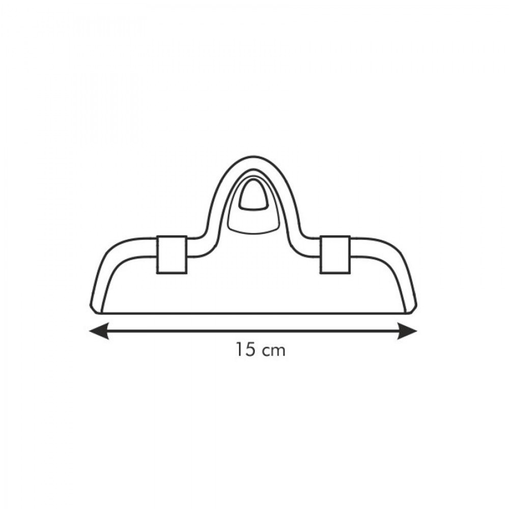 PRESTO Zacskózáró klipsz 15 cm, 1 db