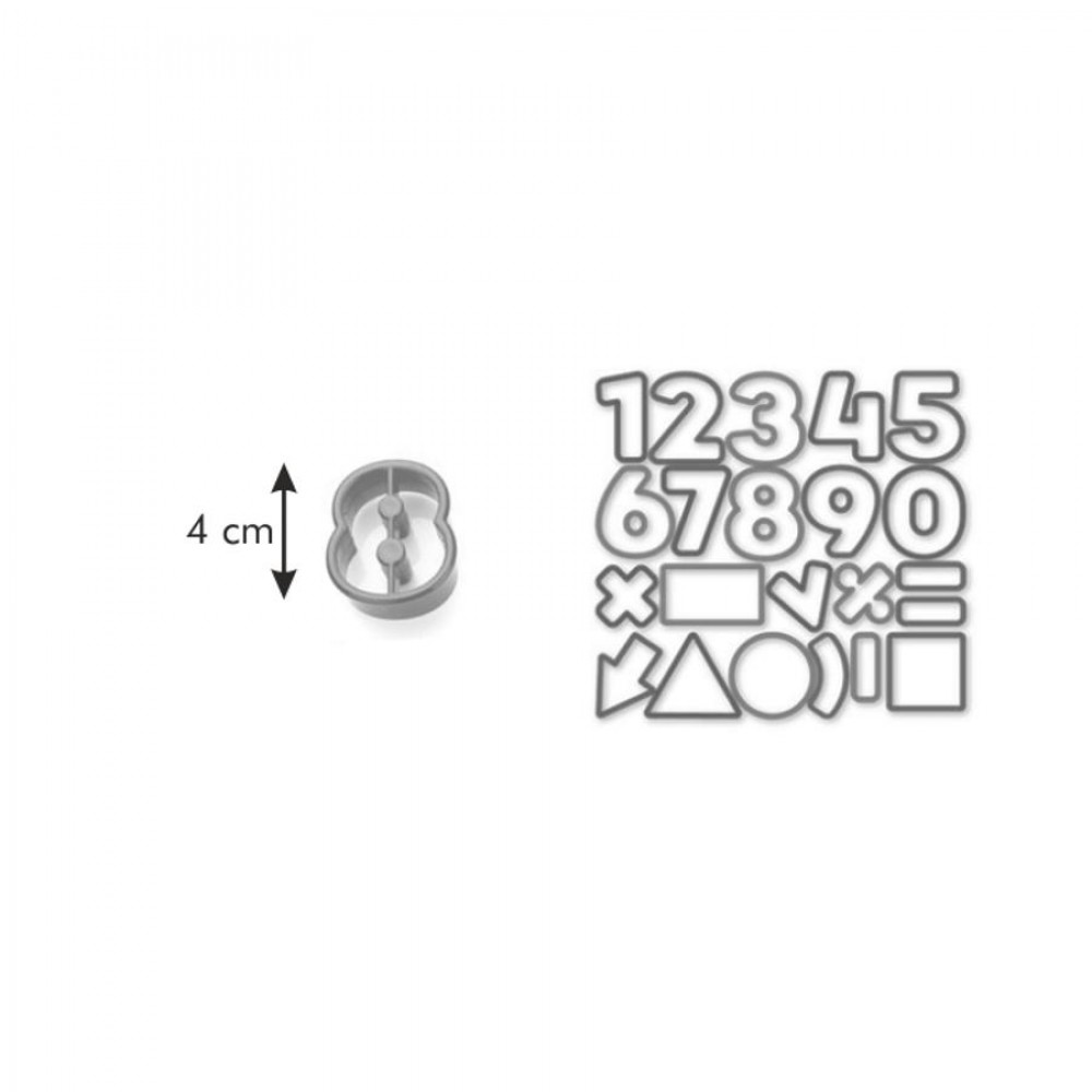 DELÍCIA KIDS Számos süti kiszúrók, 21 db