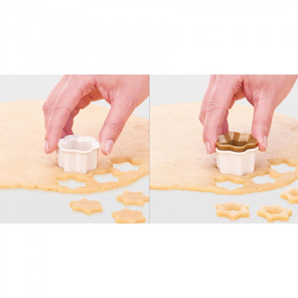 DELÍCIA Oml. süti kiszúrók,karácsony 6db