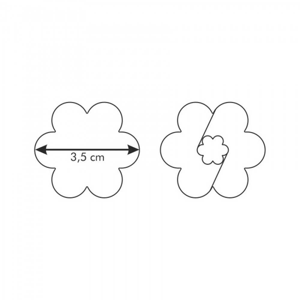 DELÍCIA Linzer csokrocska o 4,0 cm