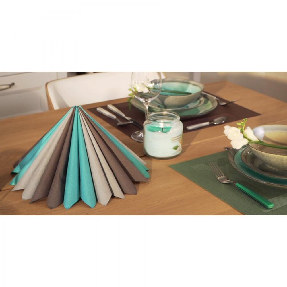 FANCY HOME Szalvéta, szürke