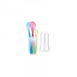 BAMBINI utazó kiskanalak, 3 db