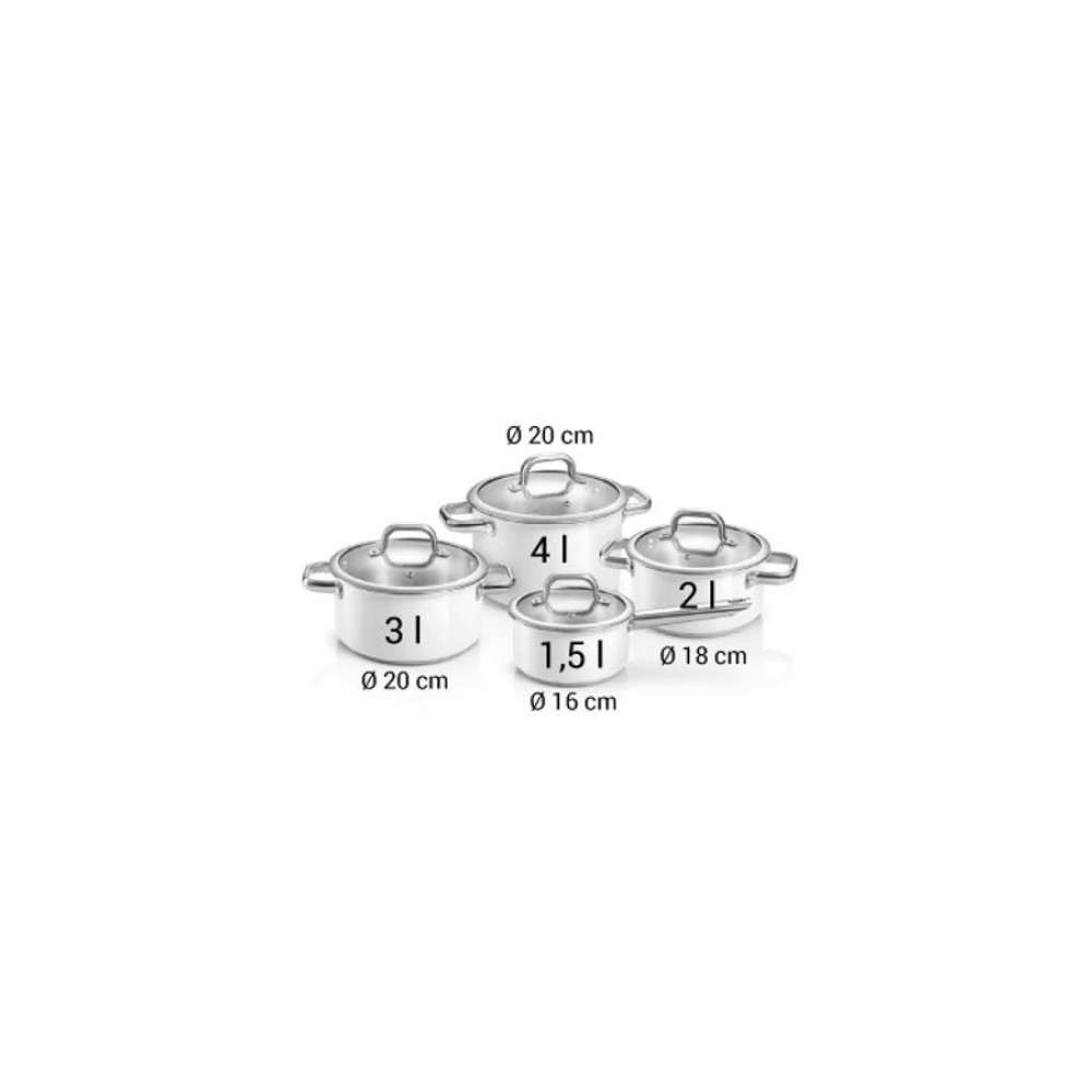 DELIGHT Edénykészlet, 8 db