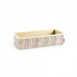 FANCY HOME nyitott doboz 40x18x10cm,krém