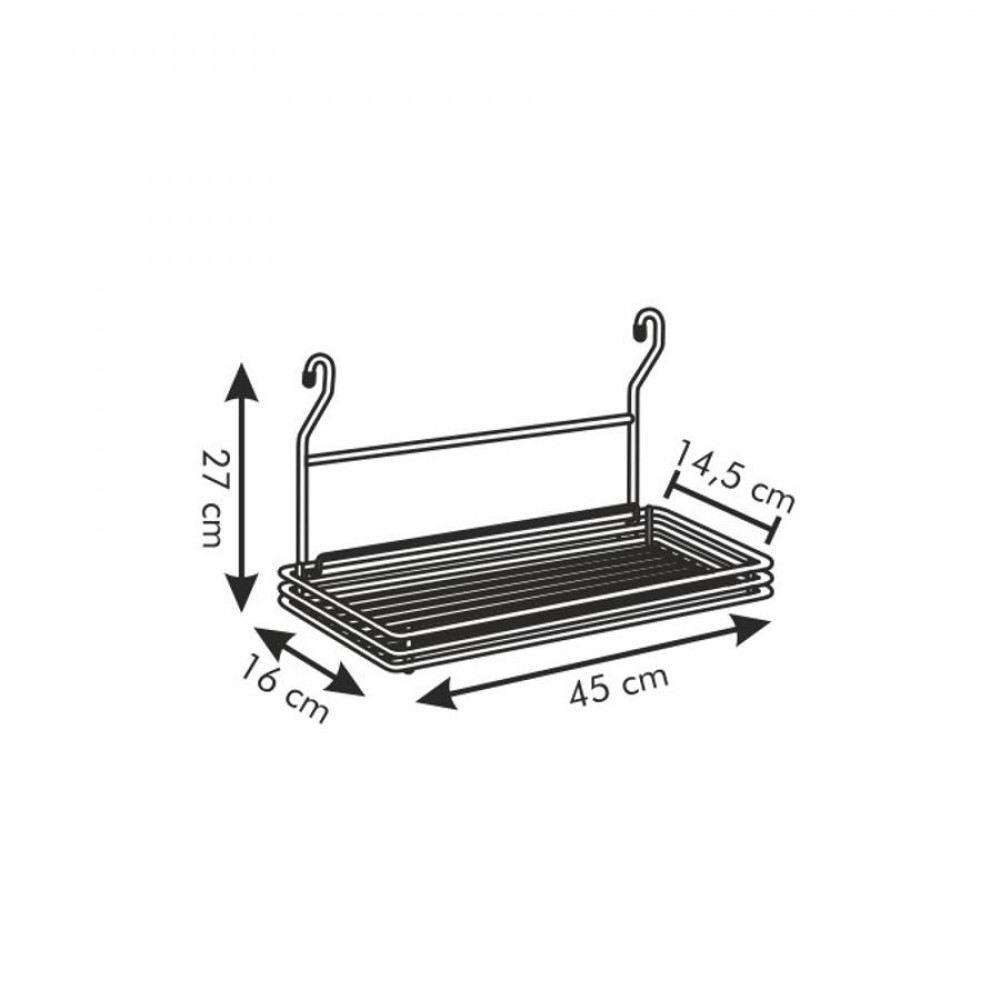 MONTI polc, mélyített