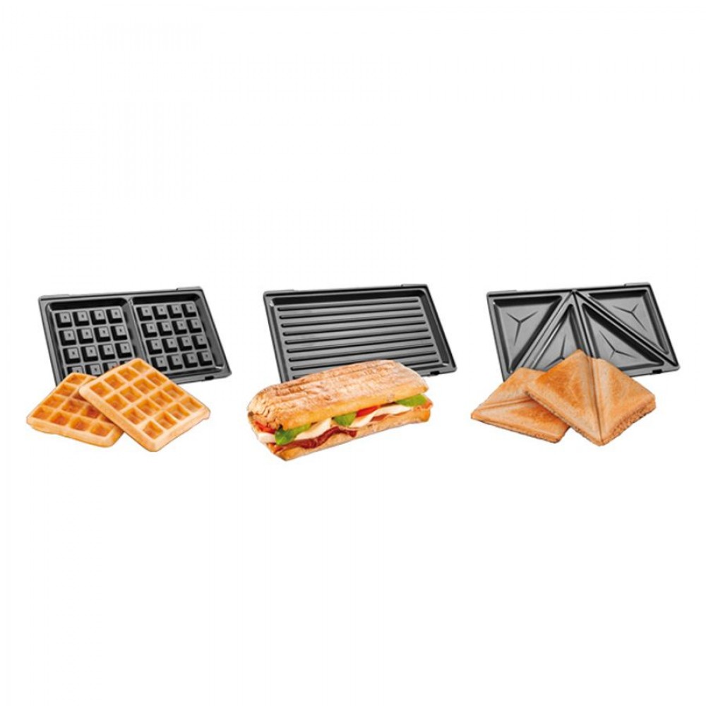 PRESIDENT 3 in 1 Szendvicssütő