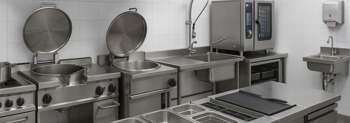 Kórházi konyhákban alkalmazott nagykonyhai gépek, berendezések