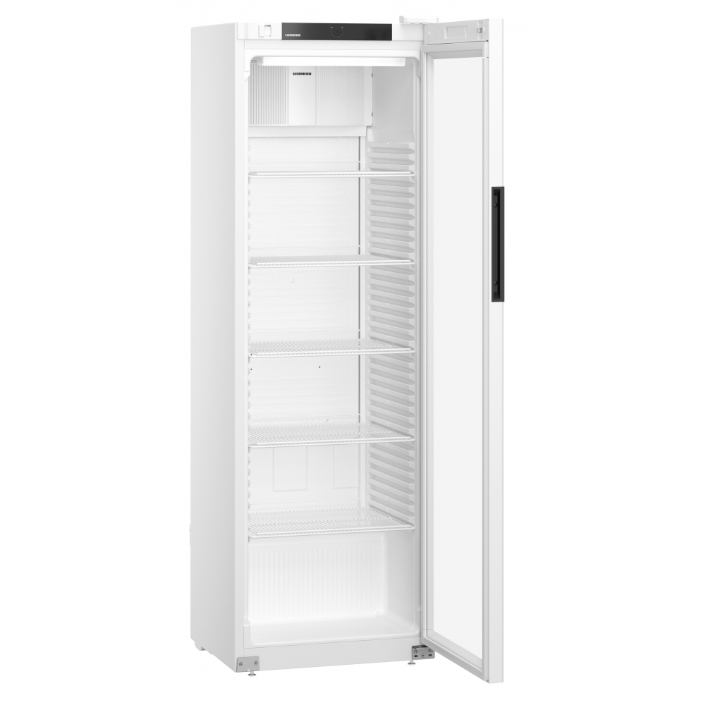 LIEBHERR 400 literes hűtő, ventilációs, fehér, üvegajtós