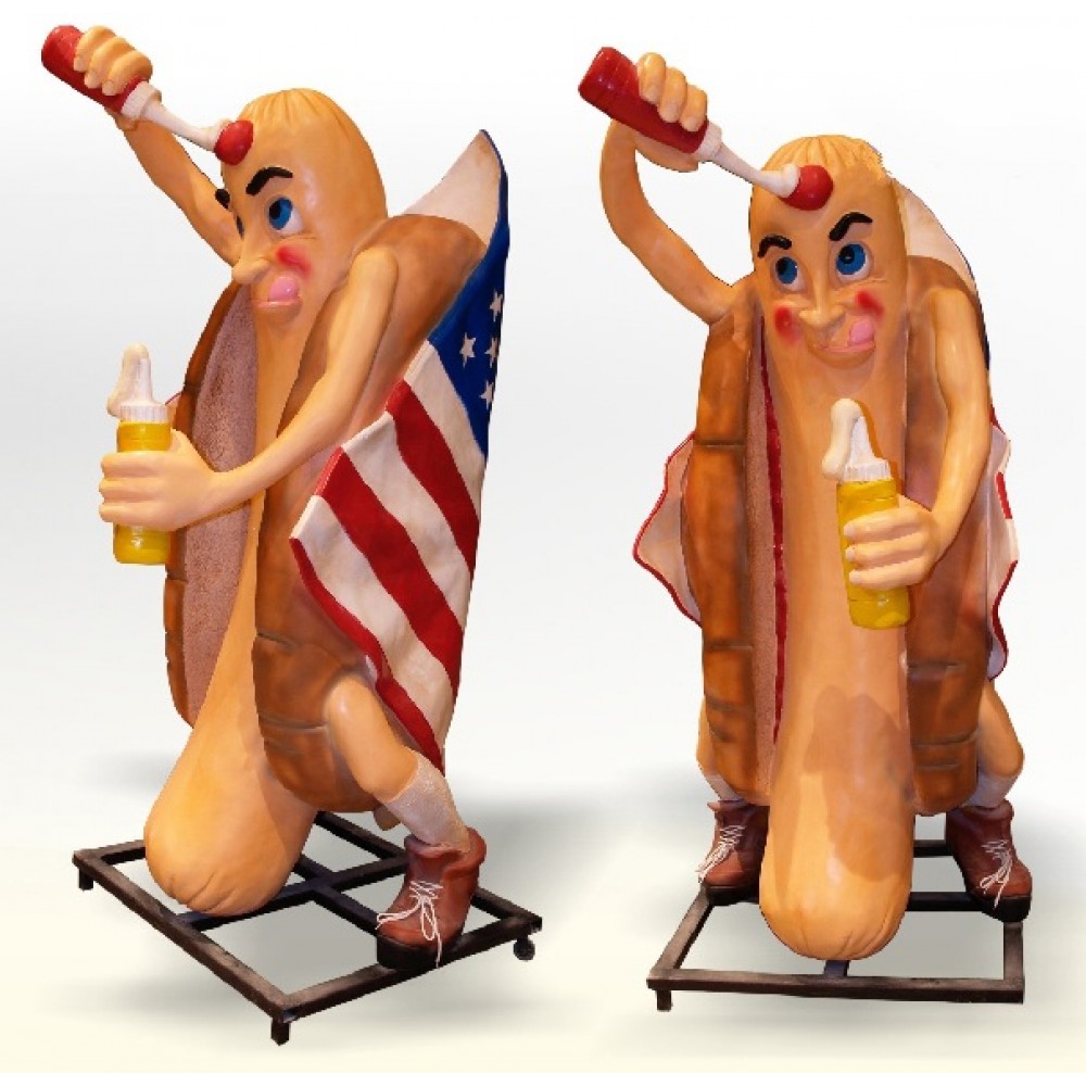 Amerikai zászlós hot-dog (MA-CR-050)