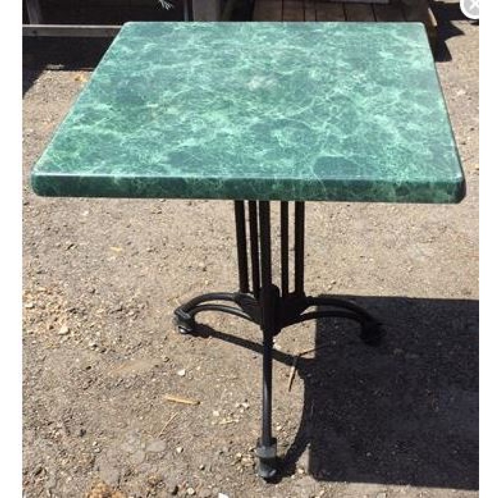 Kültéri márványmintás asztal 120x80